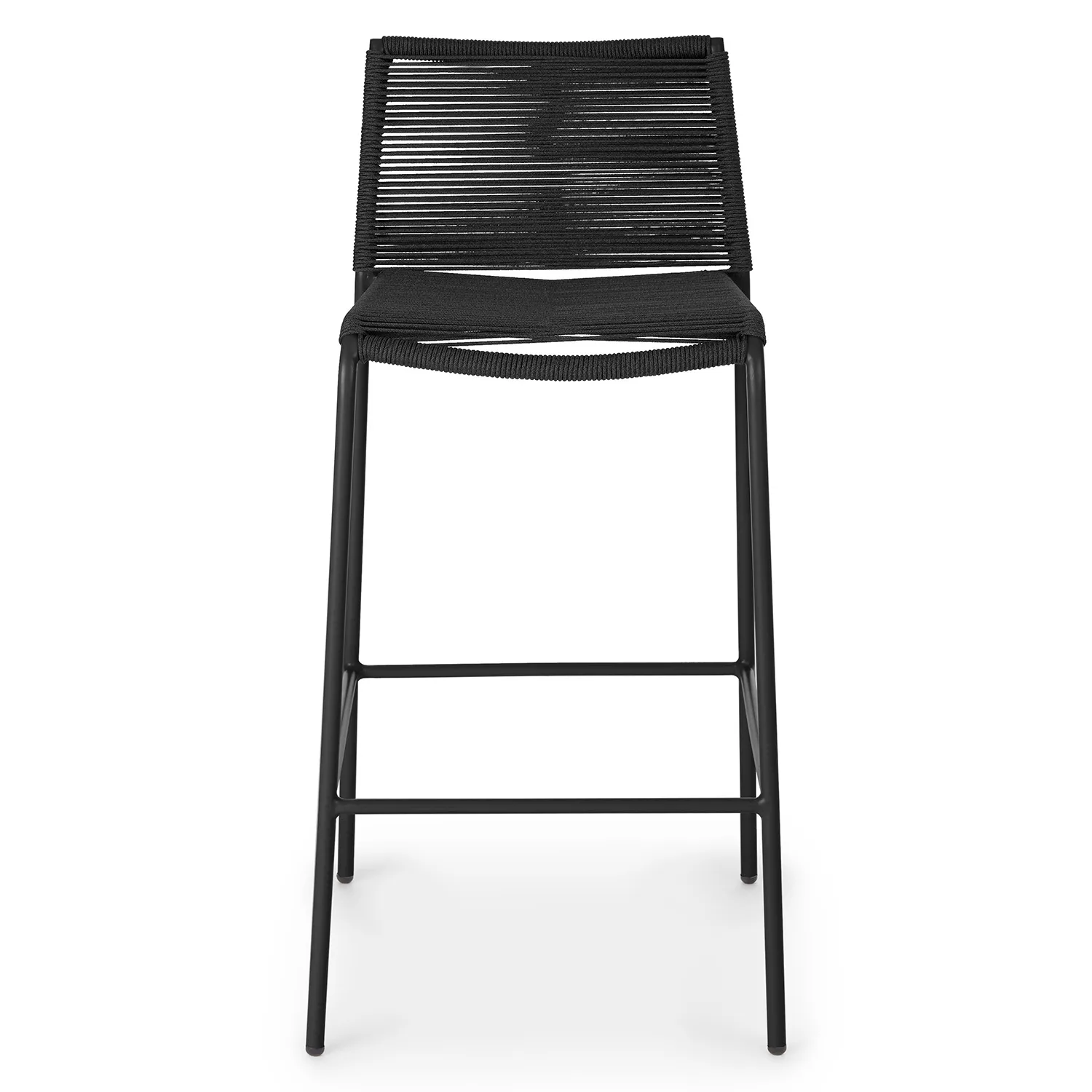 Zina Outdoor Bar Stool - Ember Black - Image 10