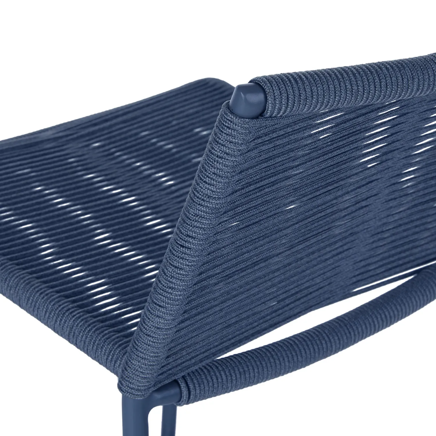 Zina Outdoor Bar Stool - Indigo Blue - Image 10