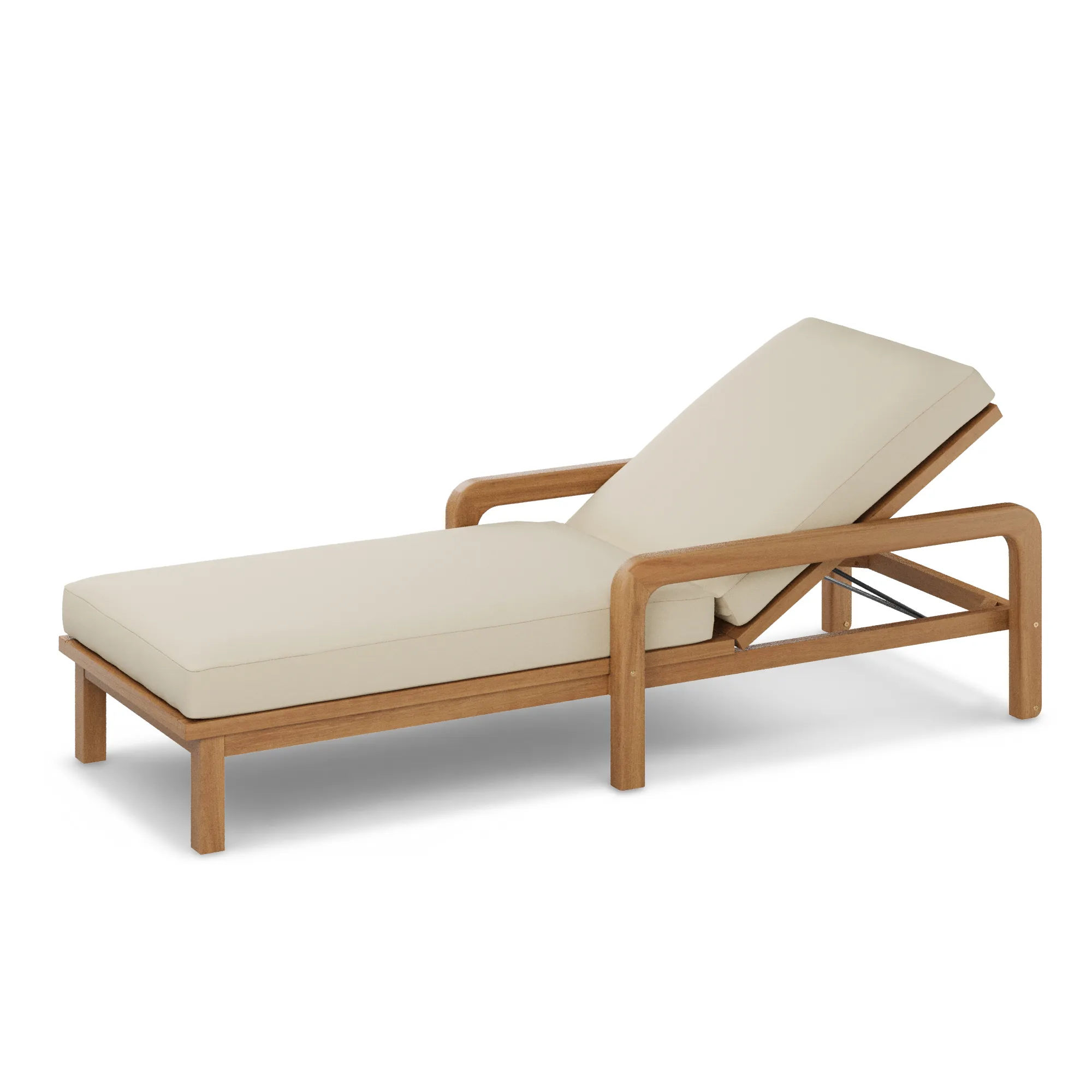 Laholm 78_ Outdoor Chaise Lounge - Dravite Ivory - Image 18