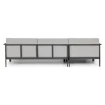 Burkel 105_ Outdoor Left Sectional - Cloudy Gray