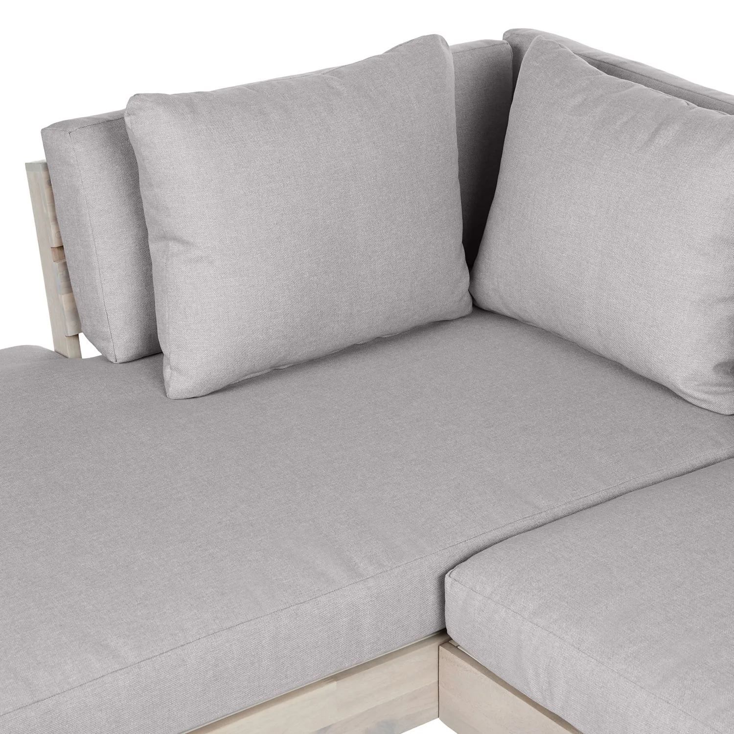 Lubek 82.5_ Outdoor Low Left Sectional - Beach Sand - Image 11