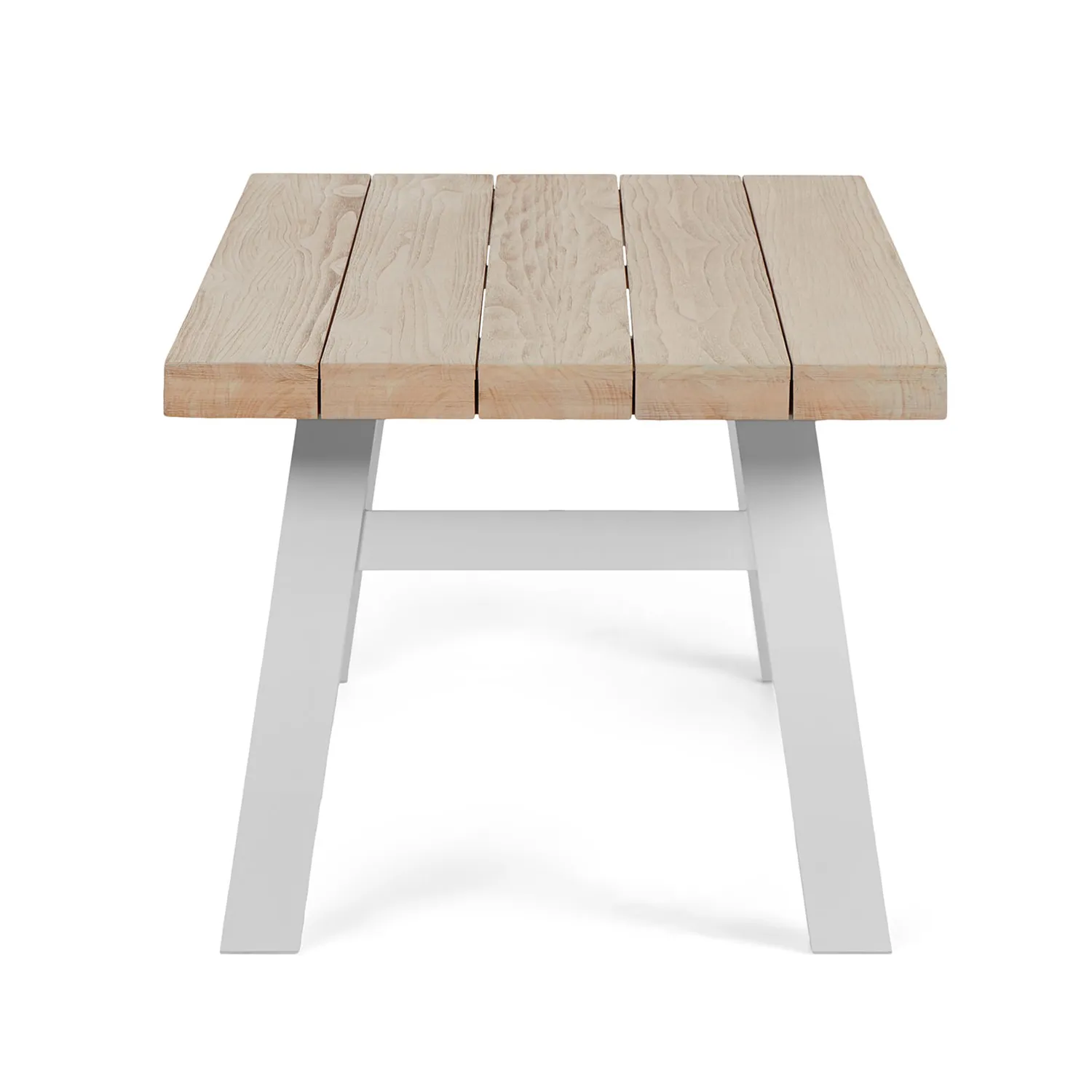 Sardis 77_ Outdoor Dining Table - Driftwood Gray - Image 3