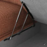 Vati 90.5_ Right Storage Sectional - Natural Oak and Napa Rust