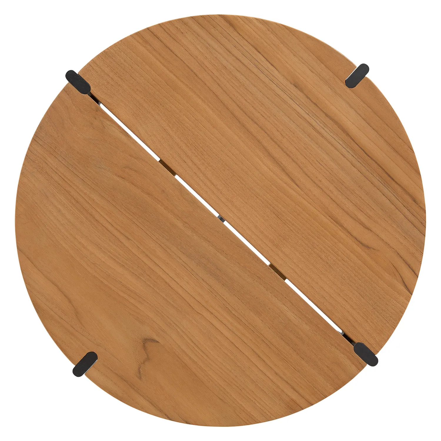Haskel Outdoor Side Table - Shield Teak - Image 6