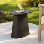 Noora Outdoor Side Table - Black