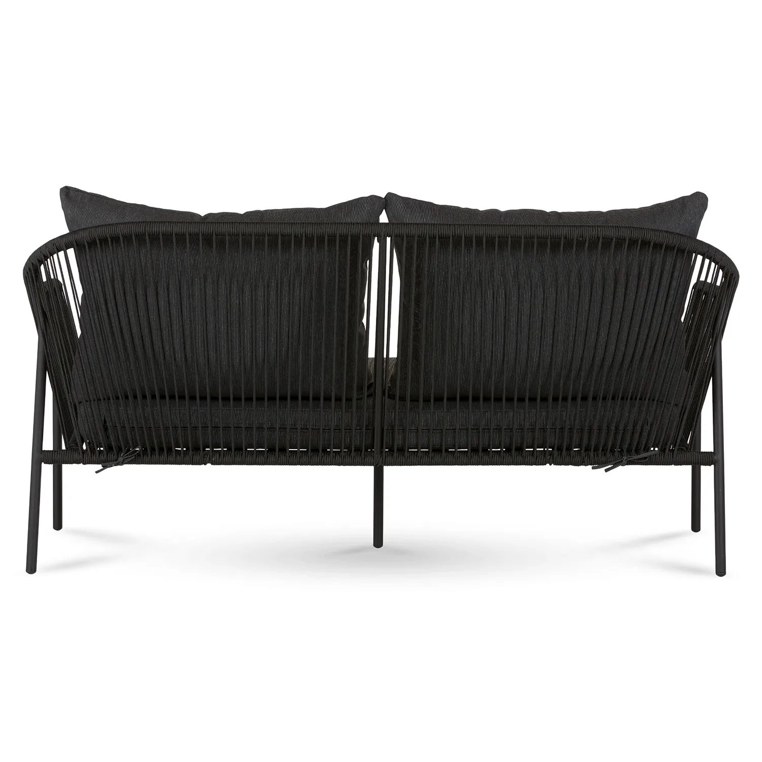 Calicut 67_ Outdoor Loveseat Set - Coast Black - Image 8