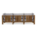 Cove 102.75_ Outdoor Modular Sofa - Basket Gray