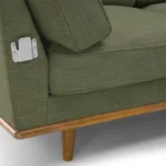 Timber 93_ Corner Sectional - Olio Green