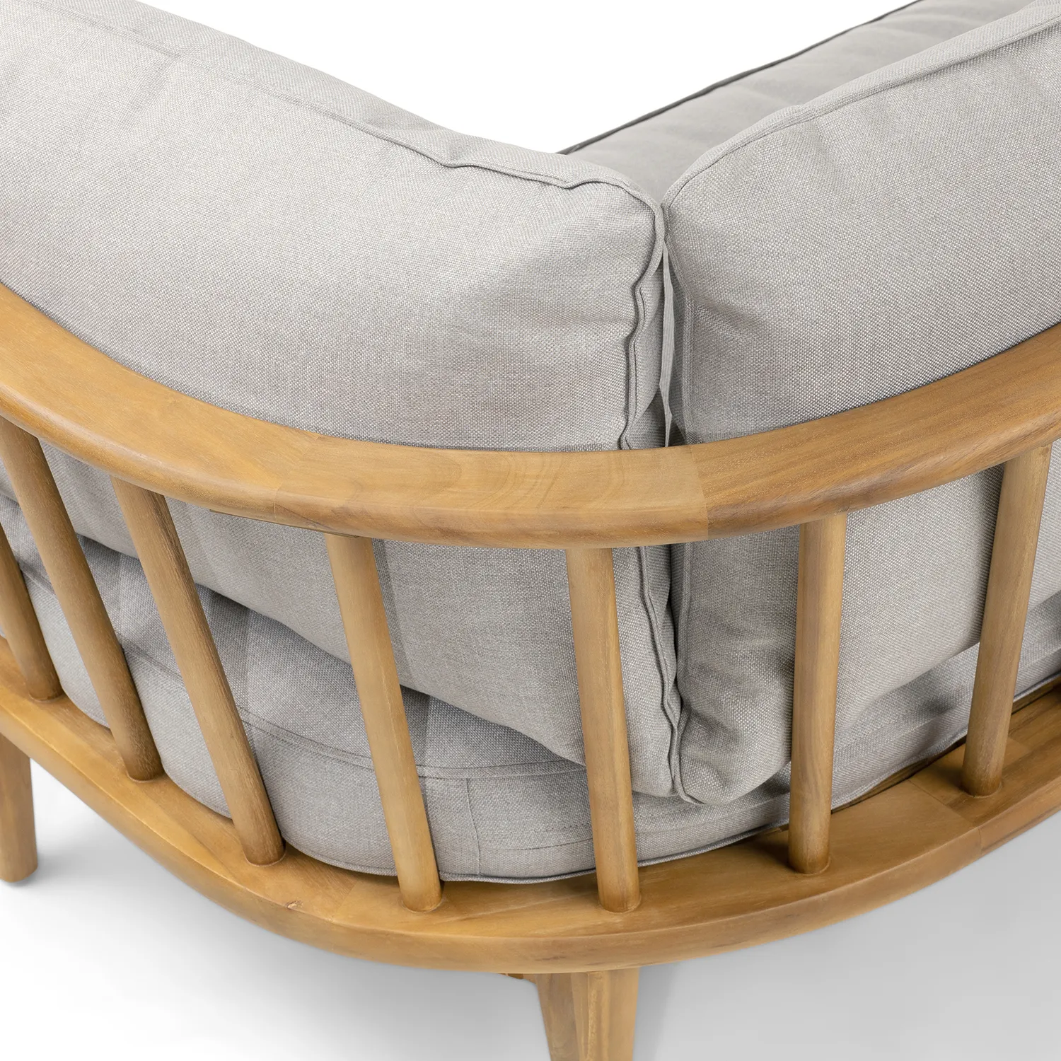 Sora 66.5_ Outdoor Loveseat - Beach Sand - Image 10