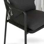 Calicut Outdoor Dining Chair - Coast Black
