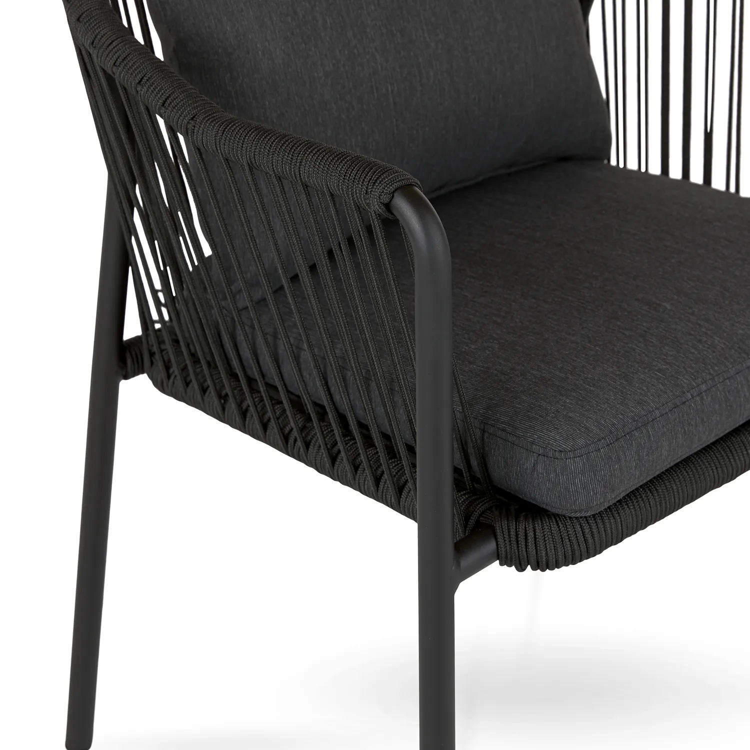 Calicut Outdoor Dining Chair - Coast Black - Image 6