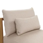 Cove 34.25_ Outdoor Armless Chair Module - Basket Beige