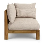 Cove 34.25_ Outdoor Corner Chair Module - Basket Beige