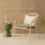 Dalarna 25_ Outdoor Lounge Chair - Dravite Green
