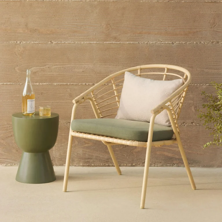 Dalarna 25_ Outdoor Lounge Chair - Dravite Green