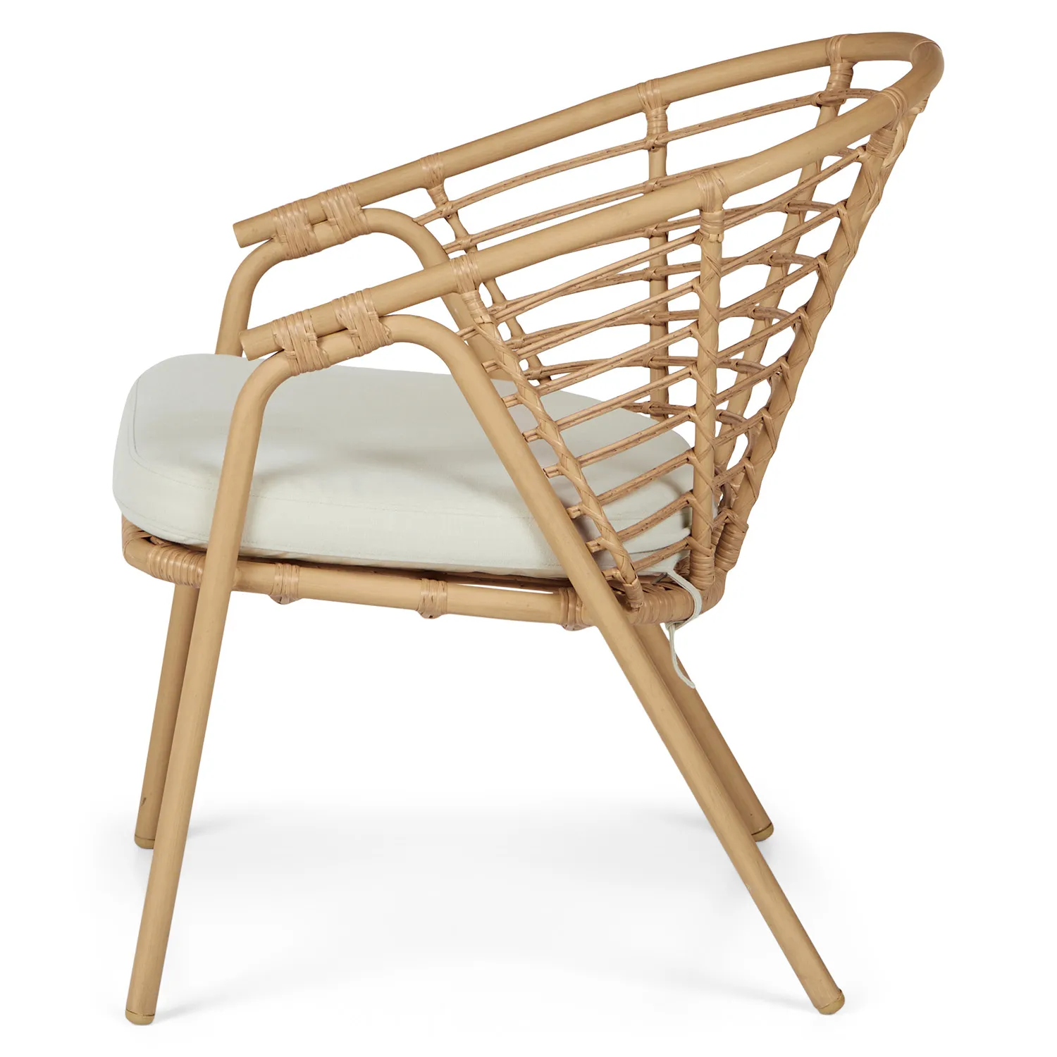 Dalarna 25_ Outdoor Lounge Chair - Dravite Ivory - Image 9
