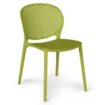 Dot Outdoor Stackable Dining Chair - Citrus Green