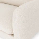 Sanders 37_ Lounge Chair - Ivory Wool Bouclé