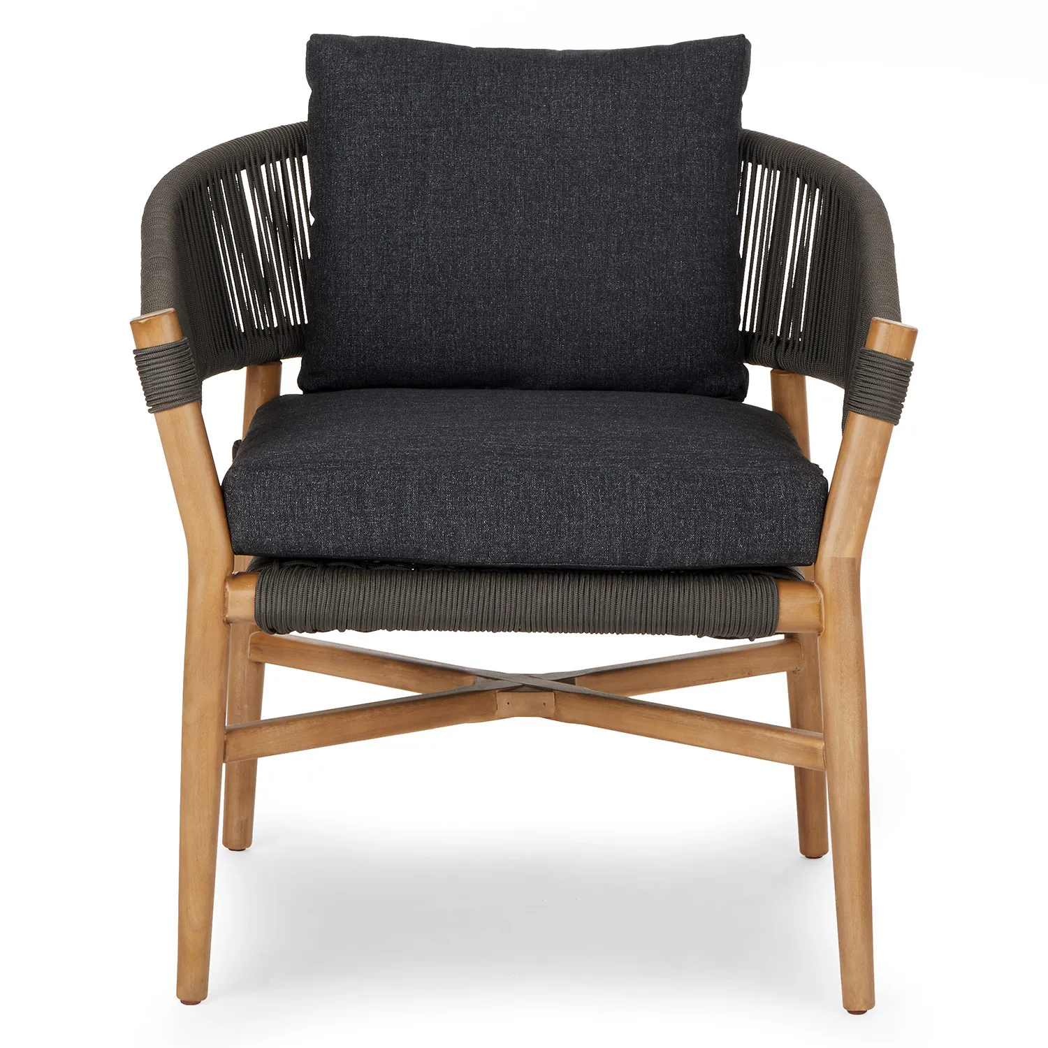 Makali 27_ Outdoor Lounge Chair - Slate Gray - Image 7