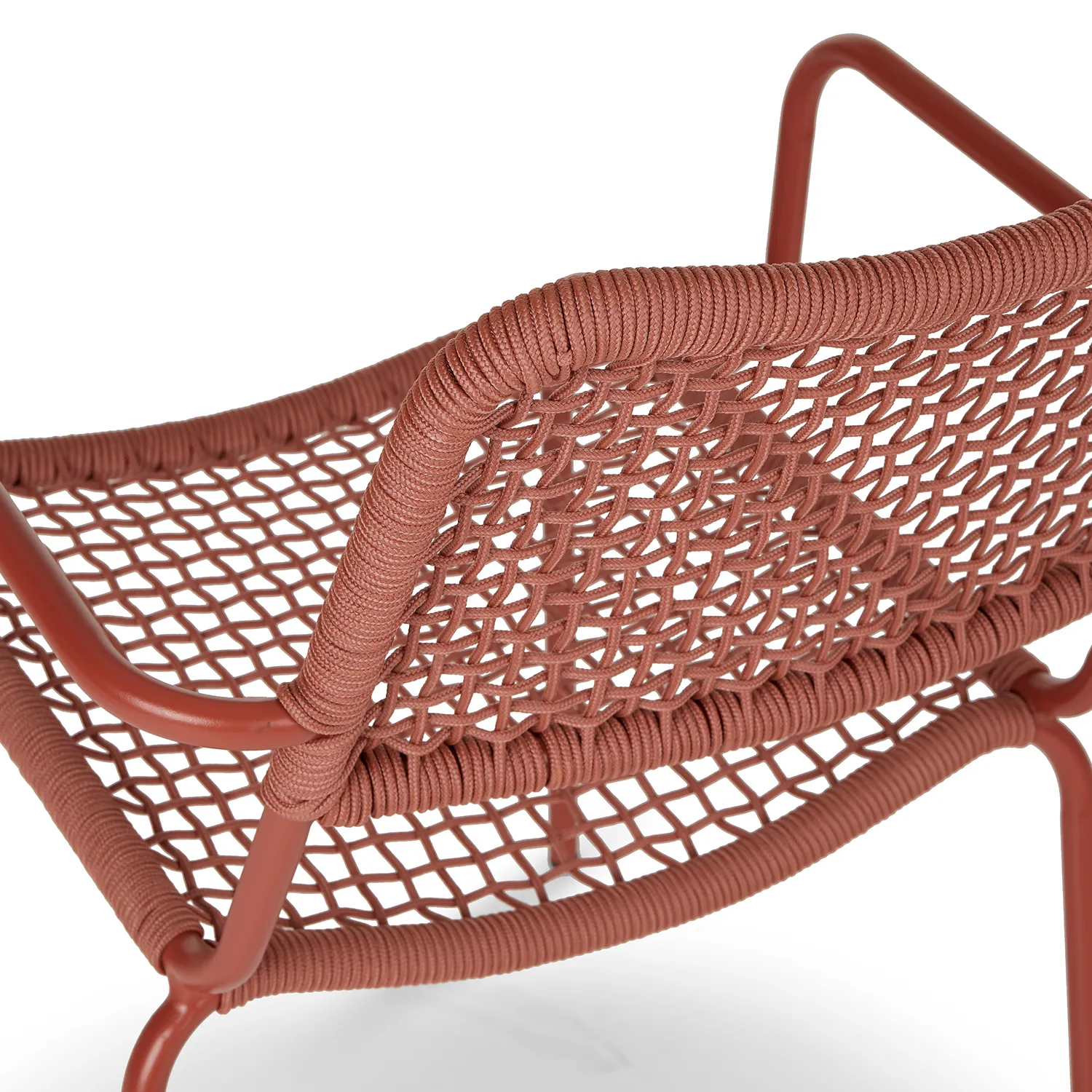 Manna Outdoor Dining Chair - Sonoma Red - Image 12