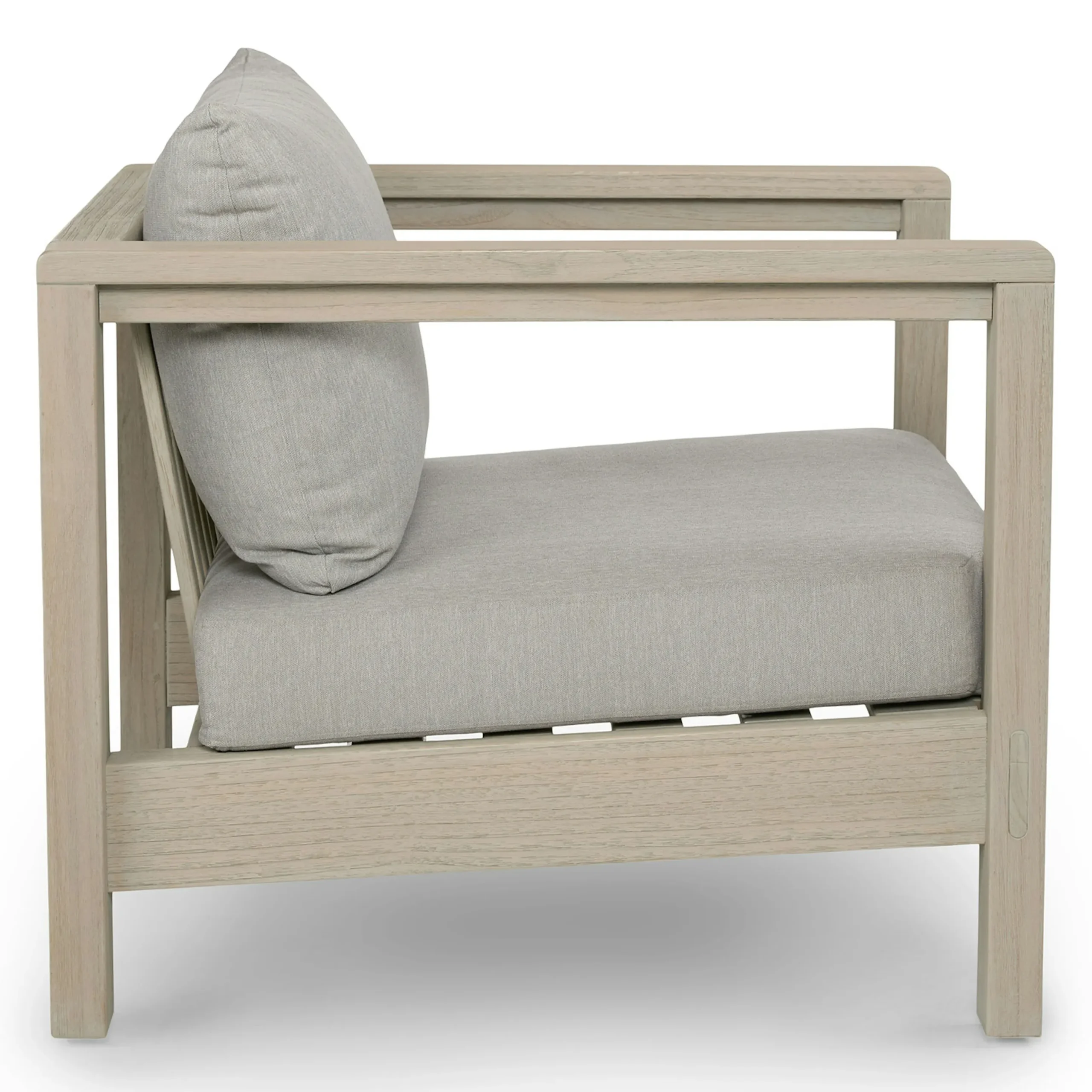 Palmera 34.5_ Outdoor Lounge Chair - Dravite Gray - Image 12