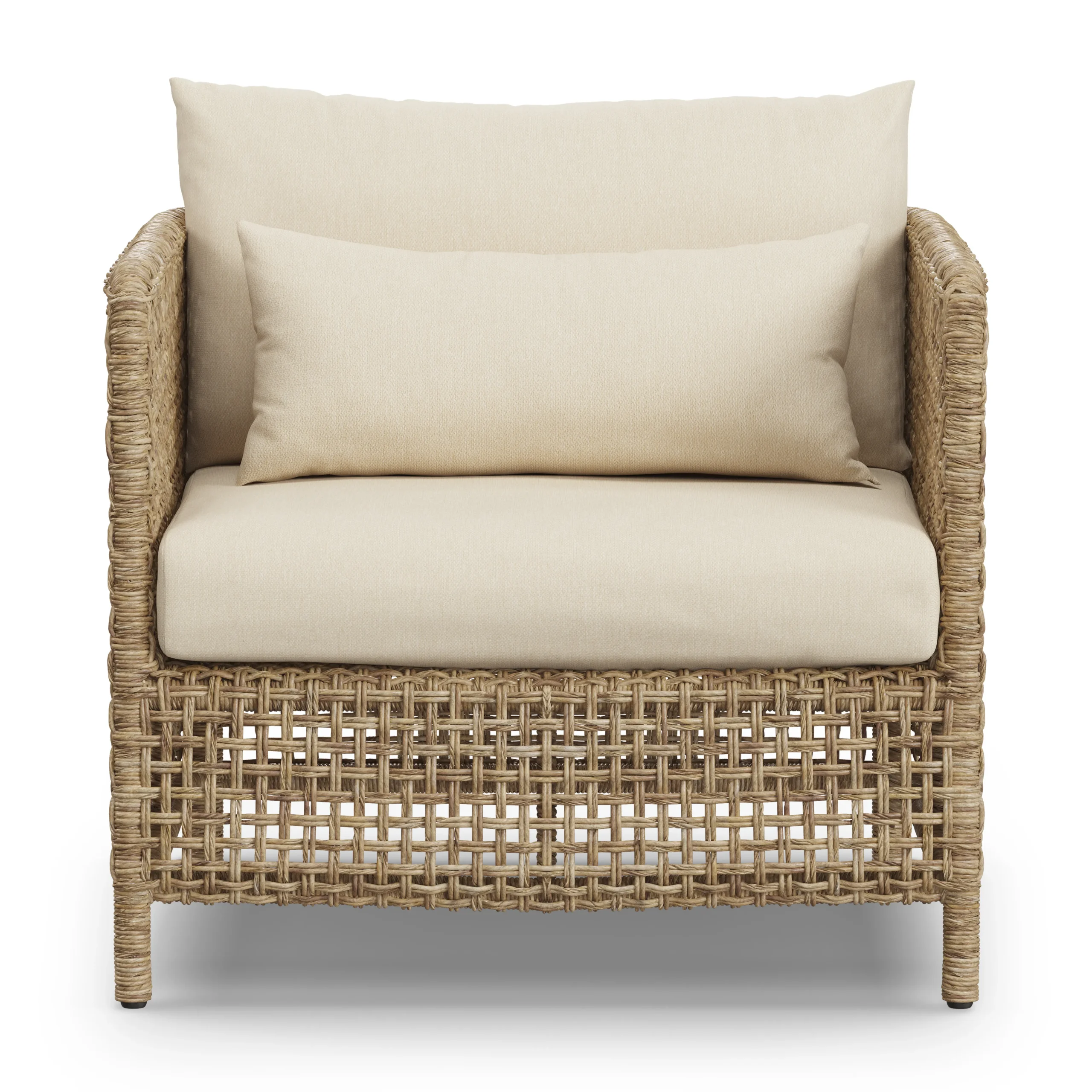 Robbi 32.5_ Outdoor Lounge Chair - Dravite Ivory - Image 10