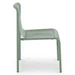 Sarek Outdoor Stackable Dining Chair - Khaki Green