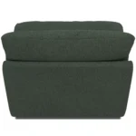 Leigh 39.5_ Armless Chair Module - Green Wool Bouclé