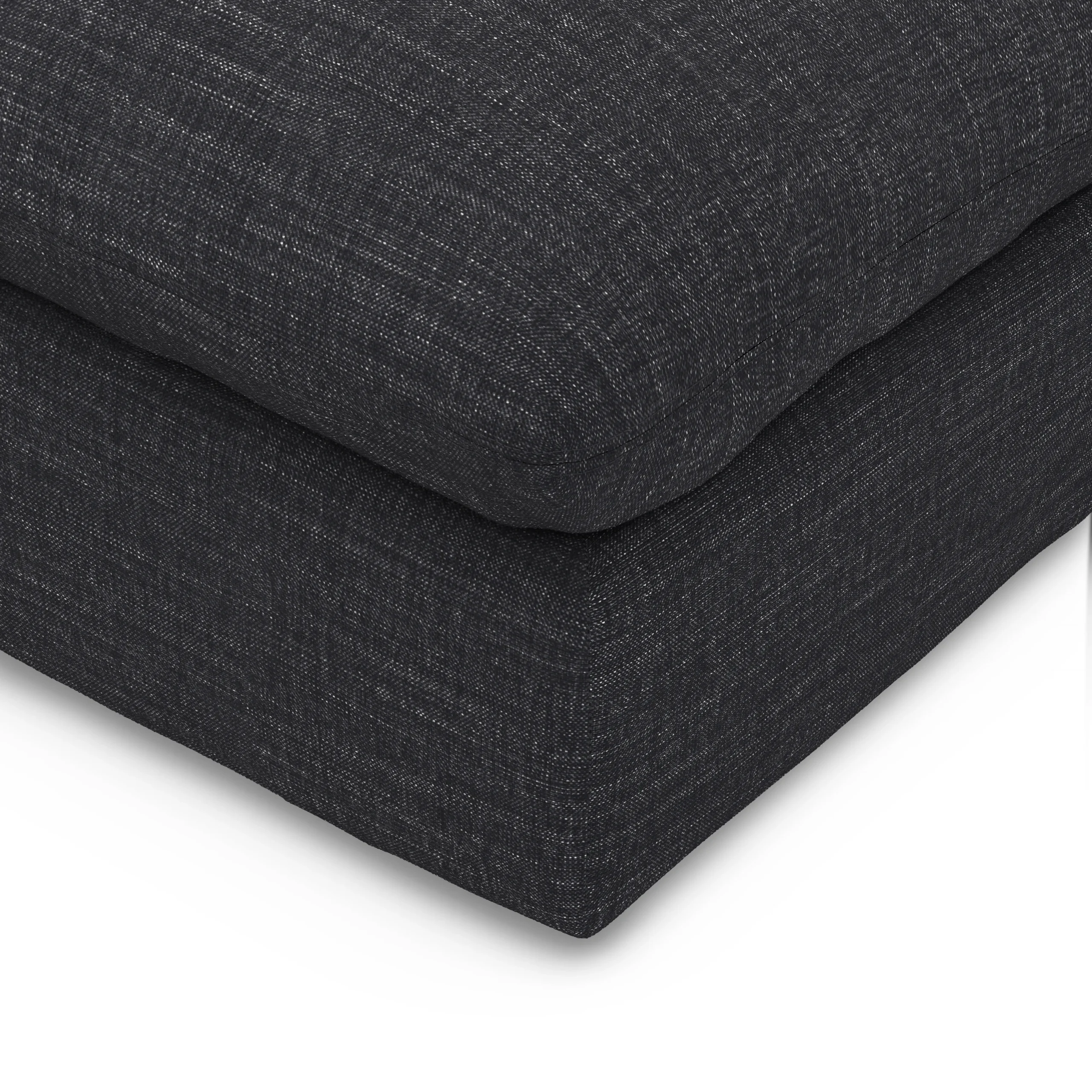 Leigh 41_ Corner Chair Module - Napa Charcoal - Image 7
