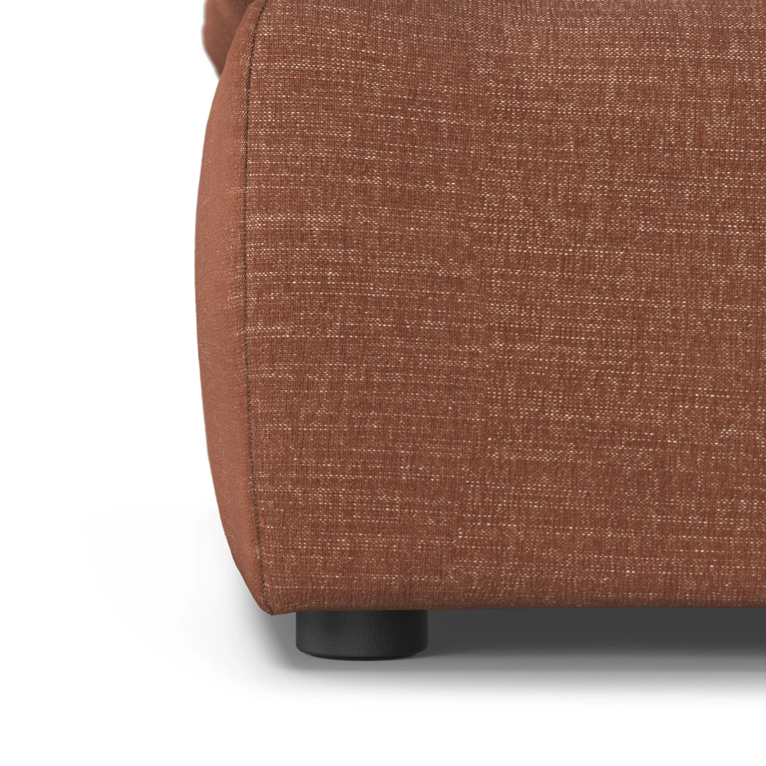 Leigh 41_ Corner Chair Module - Napa Rust - Image 5