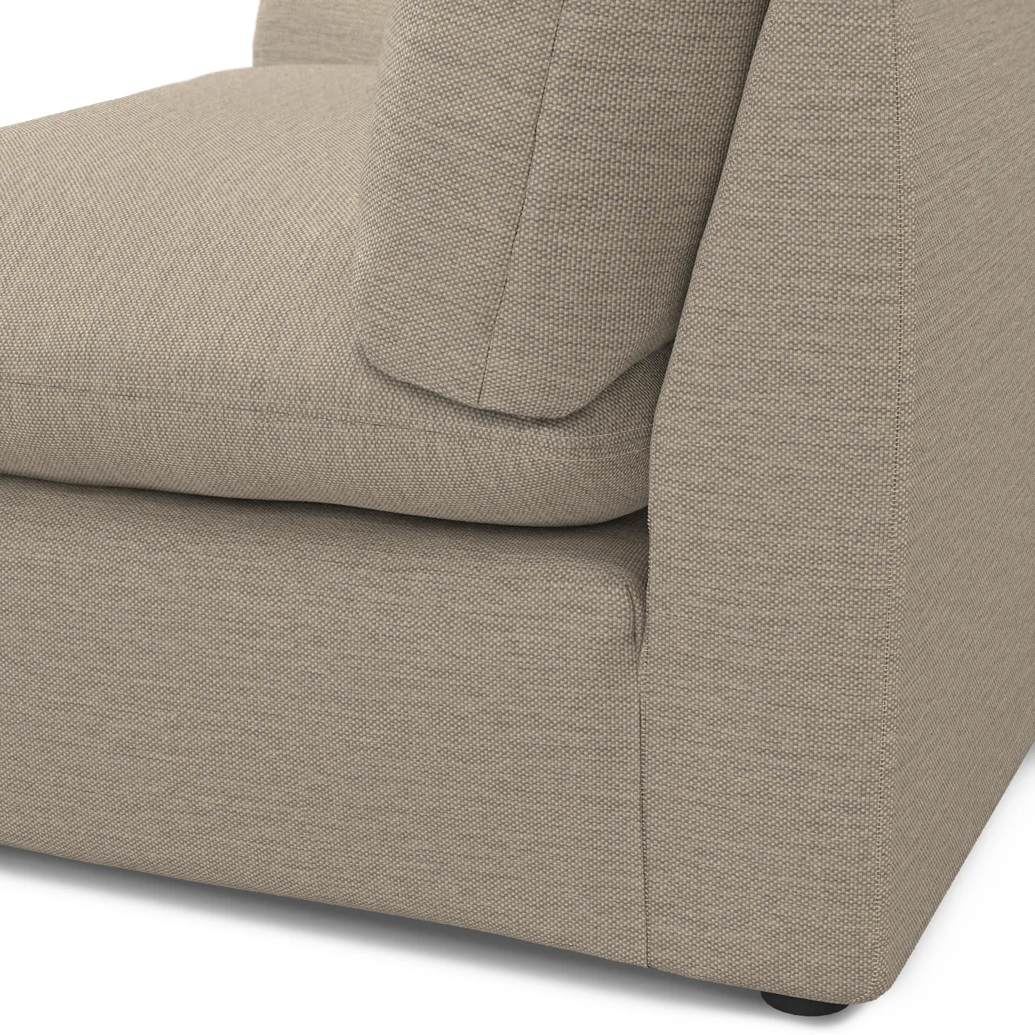 Leigh 46_ Left Arm Module - Silver Taupe - Image 9