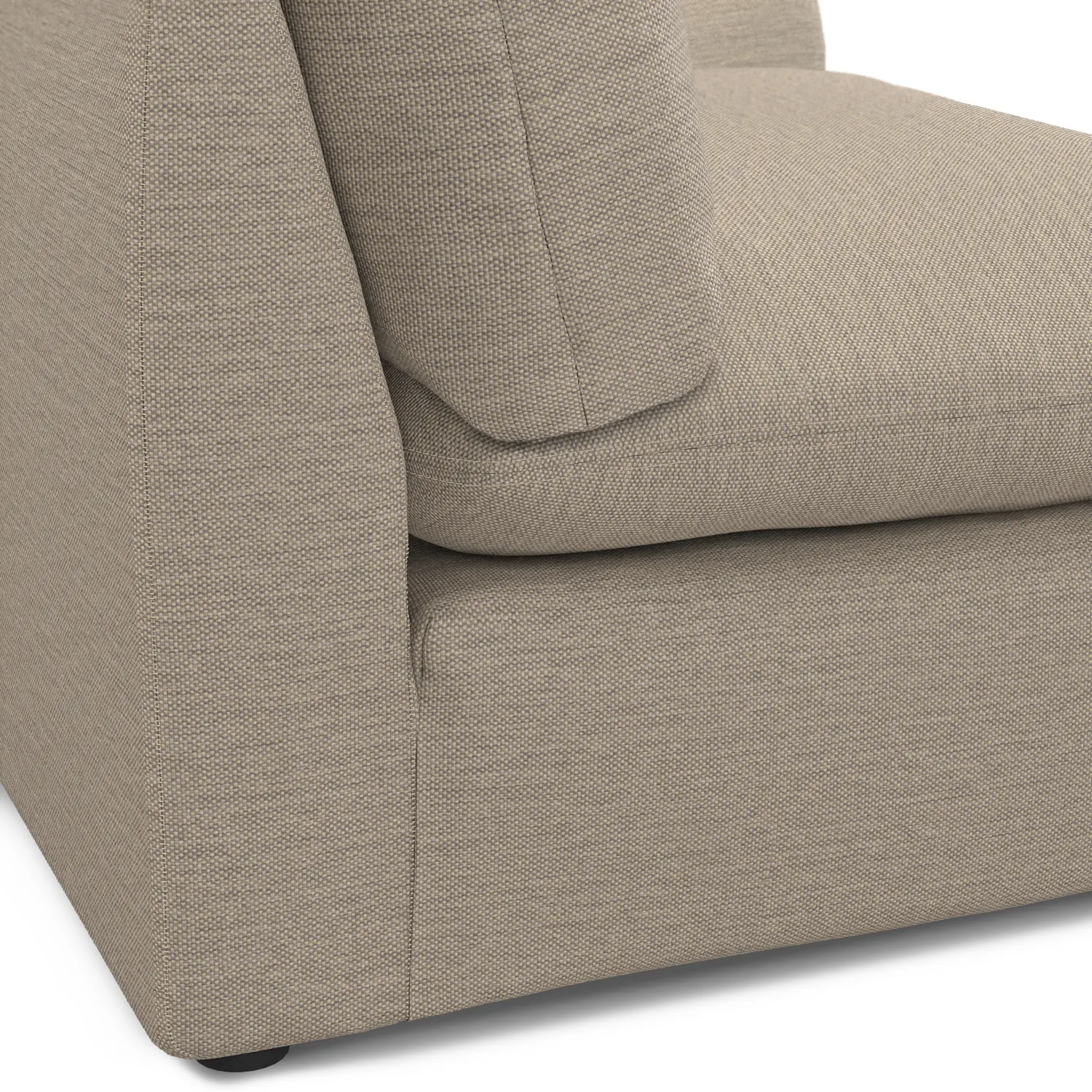 Leigh 46_ Right Arm Module - Silver Taupe - Image 9