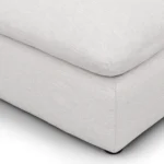 Leigh 79_ Armless Modular Sofa - Silver Ivory
