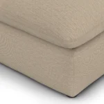 Leigh 79_ Armless Modular Sofa - Silver Taupe