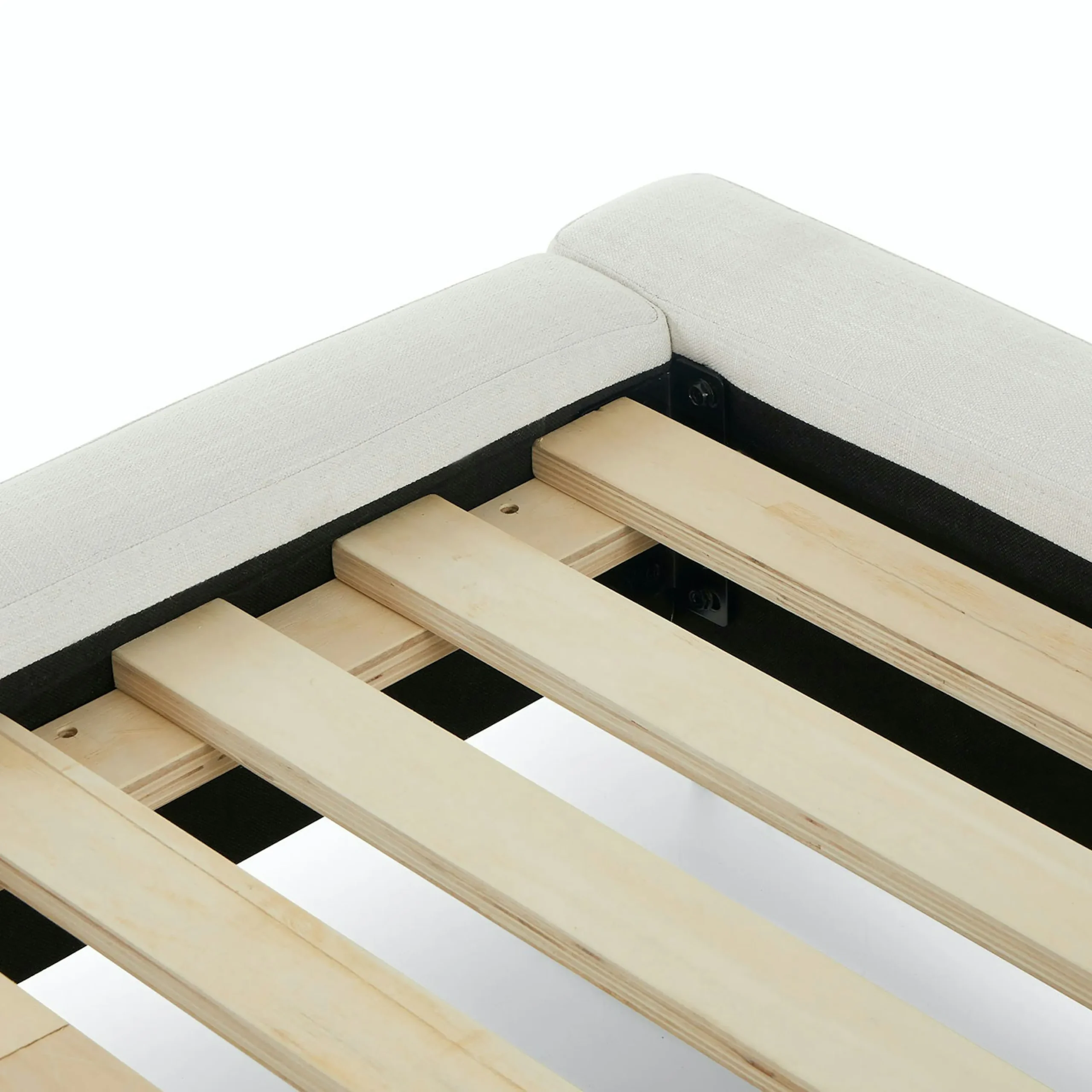 Abisko King Upholstered Bed - Quartz White - Image 8