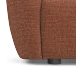 Leigh 92_ Modular Sofa - Napa Rust