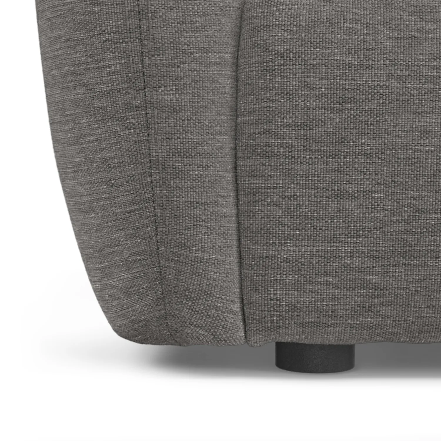 Leigh 92_ Modular Sofa - Silver Gray - Image 5