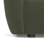 Leigh 92_ Velvet Modular Sofa - Hale Fir Green