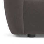 Leigh 92_ Velvet Modular Sofa - Hale Warm Gray