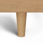 Basi Queen Bed Frame - White Oak