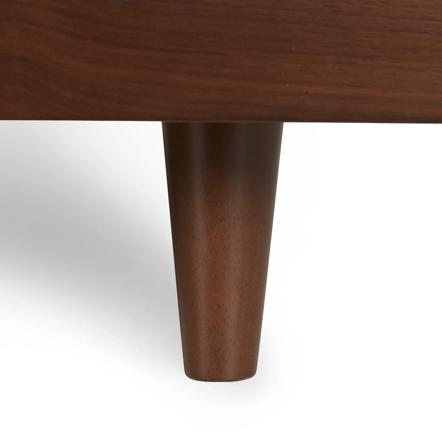Basi Twin Bed Frame - Walnut - Image 4