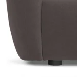 Leigh 131.5_ Velvet Modular Sofa - Hale Warm Gray