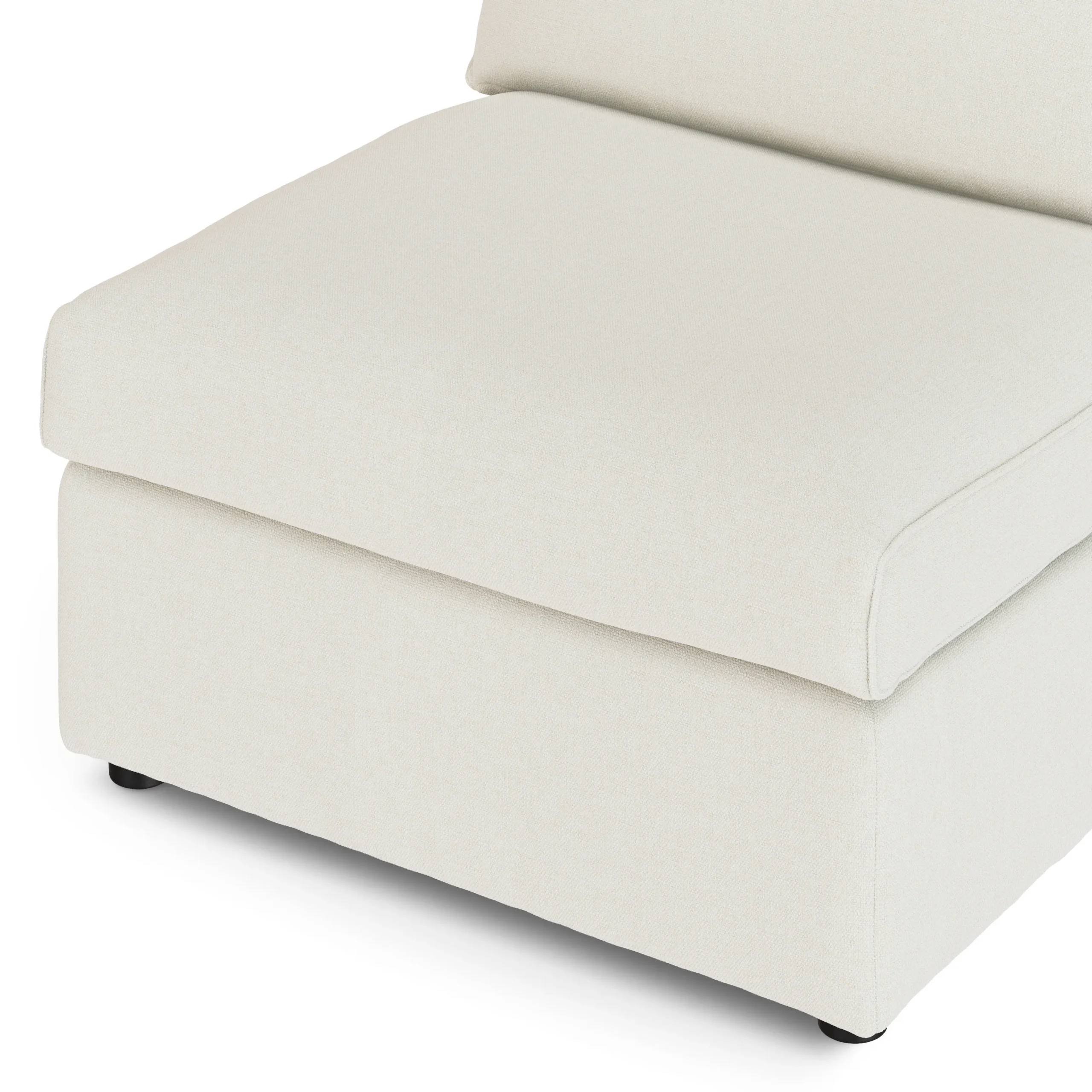 Lenae 32_ Armless Chair Module - Savoy Ivory - Image 3