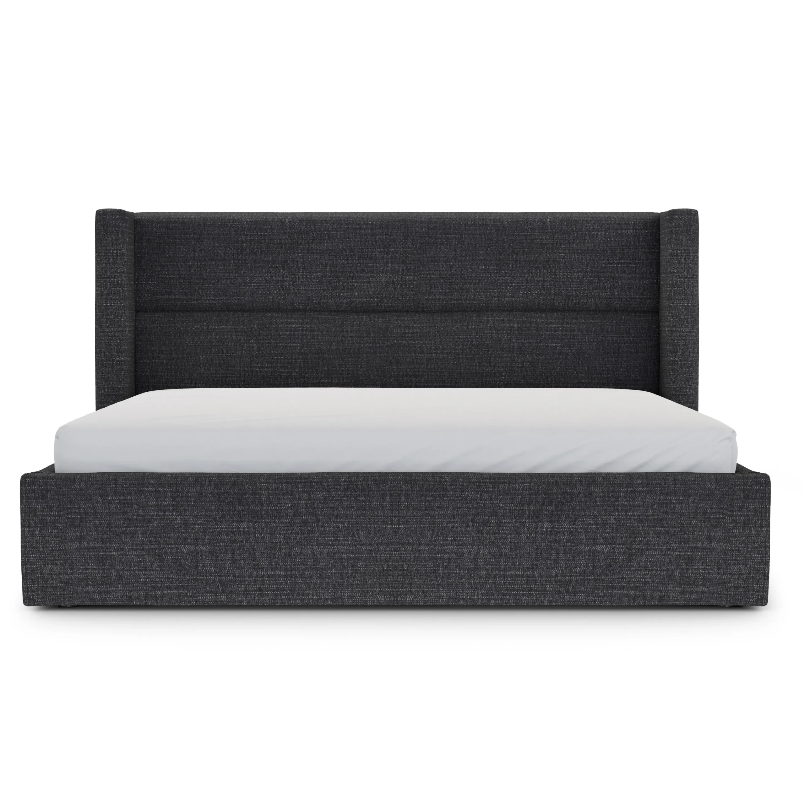 Calabri King Upholstered Bed - Napa Charcoal - Image 3