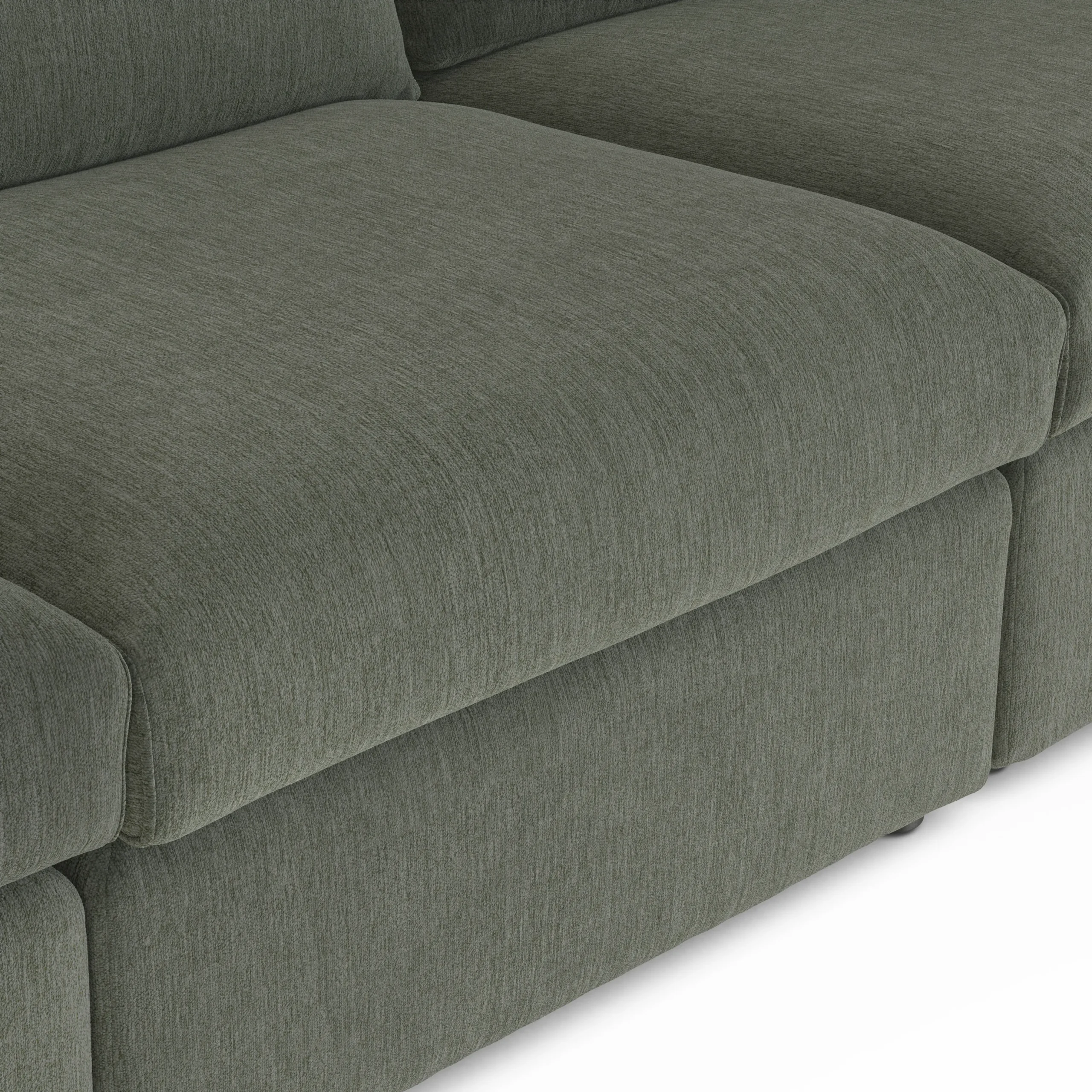 Lenae 104.5_ Modular Sofa - Eleos Green - Image 3