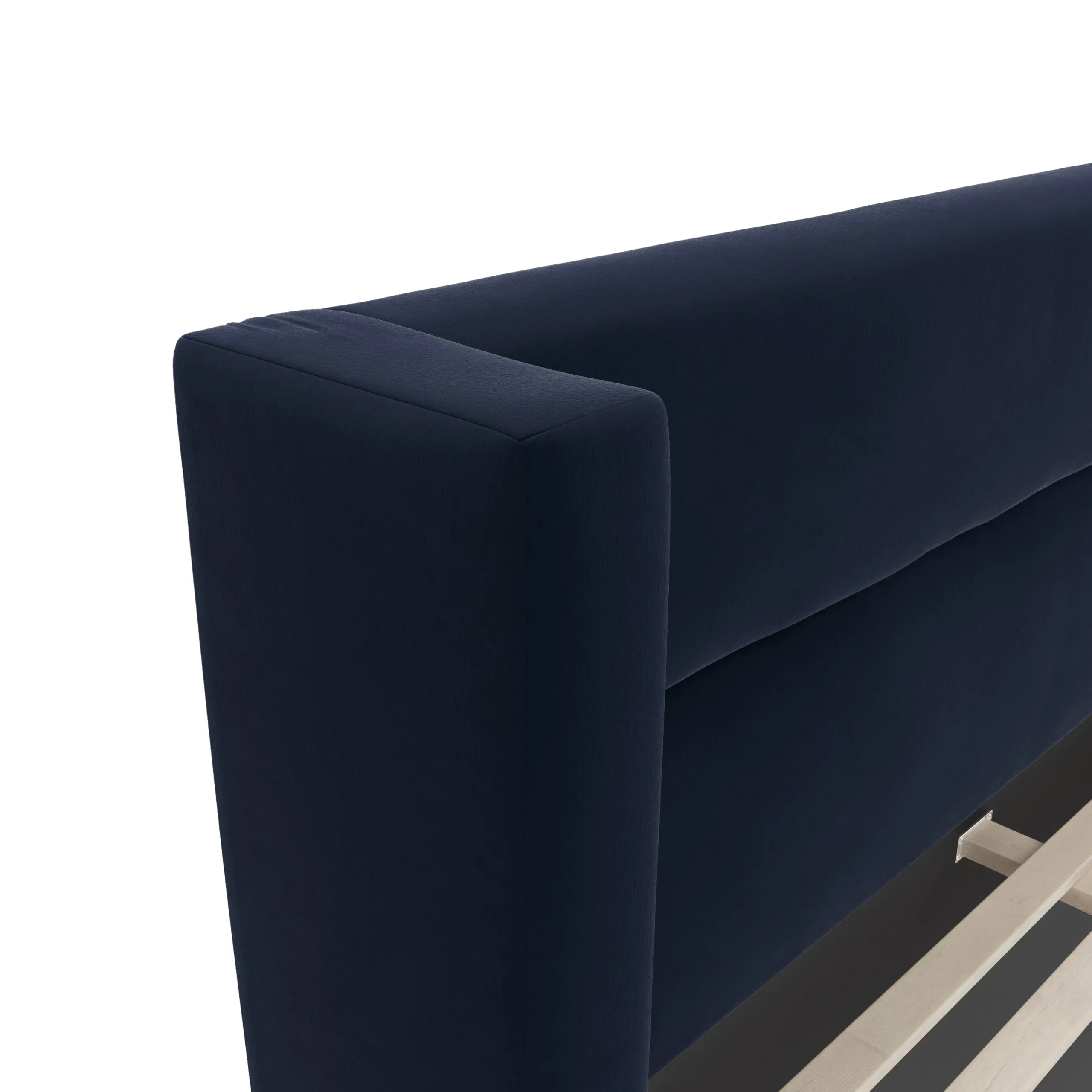 Calabri King Velvet Bed - Hale Ink - Image 3