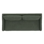 Landry 84.5_ Sofa Bed - Green Wool Bouclé