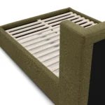 Calabri Queen Upholstered Bed - Napa Moss