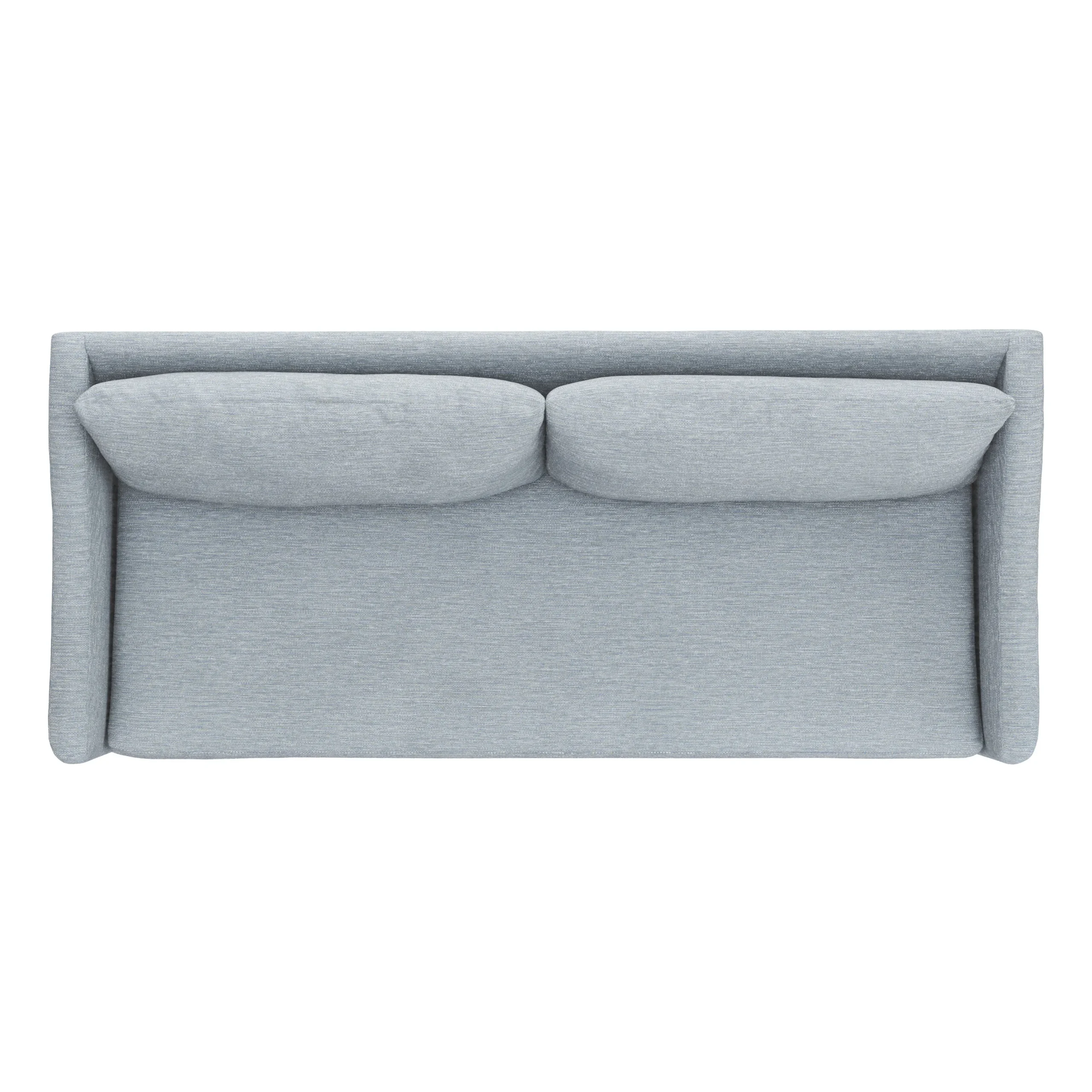 Landry 84.5_ Sofa Bed - Silver Light Blue - Image 10