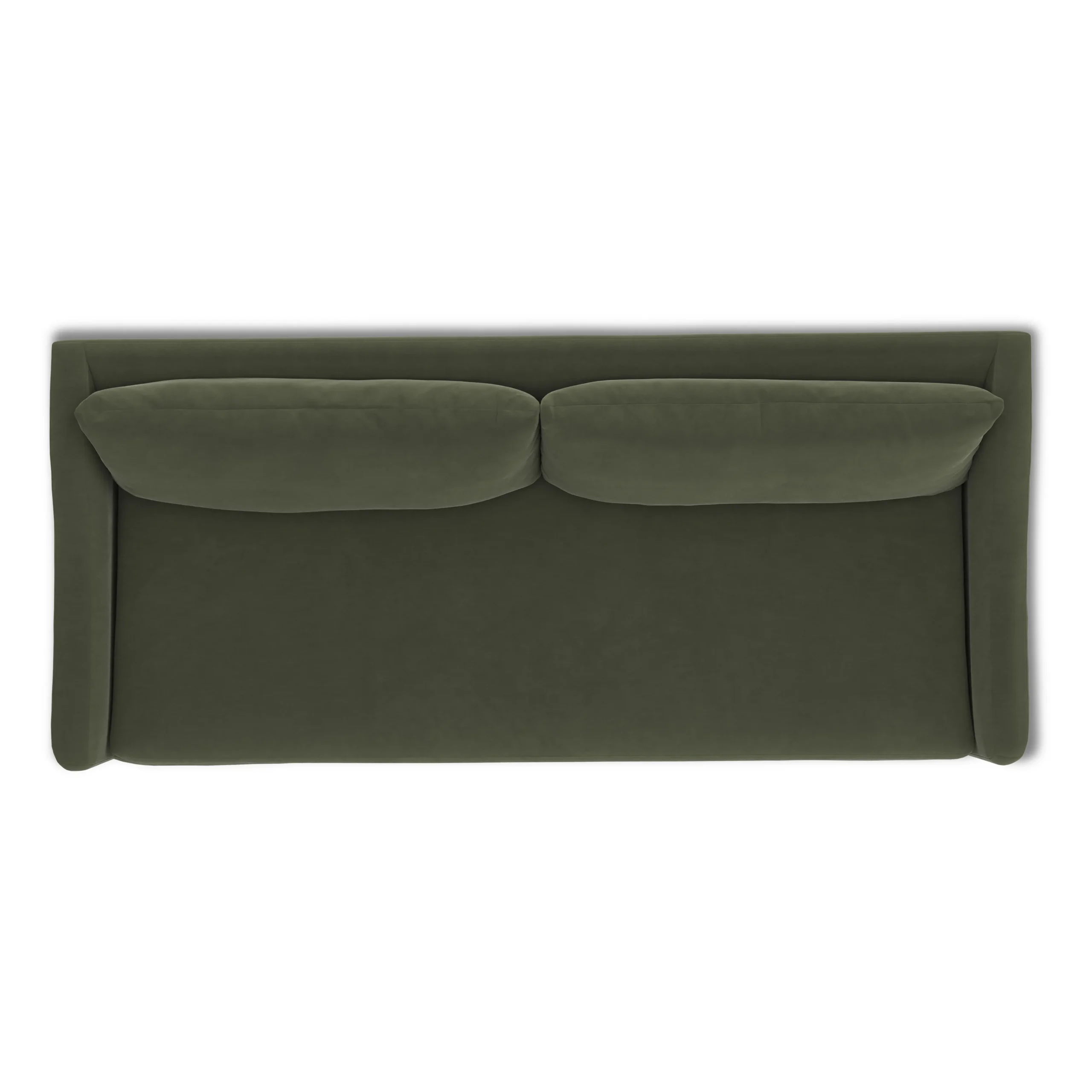 Landry 84.5_ Velvet Sofa Bed - Hale Fir Green - Image 10